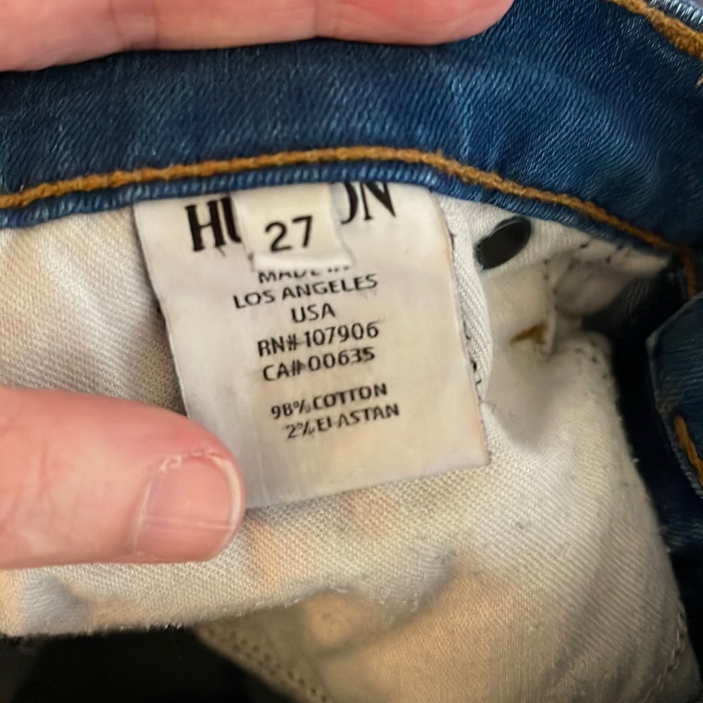 Hudson Jeans, Size: 27, Style: Bootcut